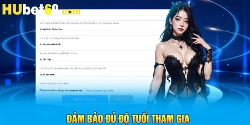 Mọi người tuân thủ độ tuổi đăng ký tài khoản cá cược Hubet